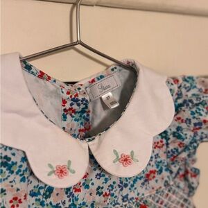 Stara Floral Dress Peter Pan Collar 3T